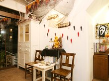 「カフェ」風に作ったサロンです☆　季節毎に替わりますヨ！