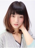 ナチュラル愛されワンカールボブ【miq日暮里店】