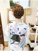 浴衣ロングシニヨンアップ【ヘアアレンジ  立川/立川南/八王子】