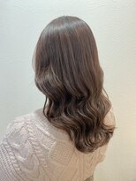 アドラーブル 女池店(adorable) 大人かわいい☆フェアリーな透明感&ツヤ感ブラウンベージュ