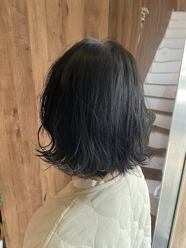 アヴァンス 天王寺店(AVANCE.) グレーアッシュ×透明感