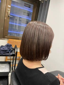 アフロディーテギンザ 日本橋人形町店(APHRODITE GINZA) 髪質改善/切りっぱなしボブ/美髪/30代40代/［人形町］