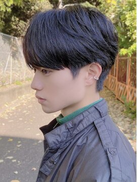 リークフー(Ree cu fuu) 韓国風センターパート　ダウンパーマ