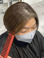GBG 自由が丘 *After→Before*右スワイプ【白髪ぼかし脱白髪染めハイライト】