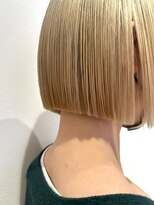 ネオヘアー 曳舟店(NEO Hair)&nbsp;ぷつっとボブ×ブロンド/ダブルカラー/ミニボブ/ハイトーン/曳舟