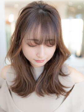 エースハバナ 渋谷(1 HAVANA) 20代30代大人かわいい/シルキーベージュ/レイヤーカット/小顔