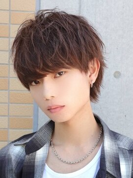 フレイバ 吉祥寺(FLAVA) ソフトツイストスパイラル マッシュ ショートウルフ