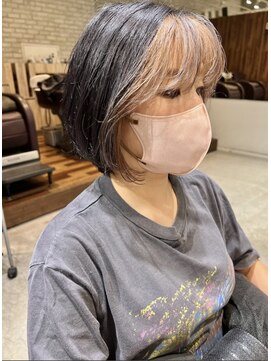 アデプト 金町店(adept) インナーカラー　フェイスフレーミングスタイル