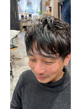 アロウ(ARAW) ニュアンスメンズパーマ