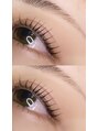 アクロ アオ(ACRO.ao) まつ毛パーマ×眉毛脱毛Design→根元立ち上げストレート、平行眉