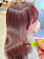 フリップビーアヴェダ(FLIP B AVEDA)&nbsp;本八幡×髪質改善×ピンクカラー×ケアブリーチ