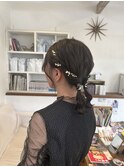 ヘアセット/ツインテールアレンジ/ちさき