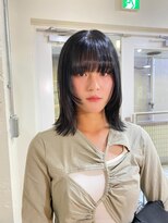 ロンタン(Longtemps) 黒髪ロブ