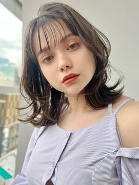 ガーデントウキョウ(GARDEN Tokyo) 【GARDEN 田中麻由】くびれレイヤーミディアム暗髪ヘア