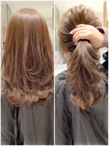 エレノア トーキョー 恵比寿(ELEANOAH TOKYO)&nbsp;ミディアムワンカールくびれヘア