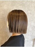 大人切りっぱなしボブ