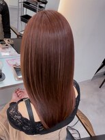 リエンスクレア(RIENS xrea)&nbsp;【xrea】ピンクブラウン×カラー×RIENS xrea