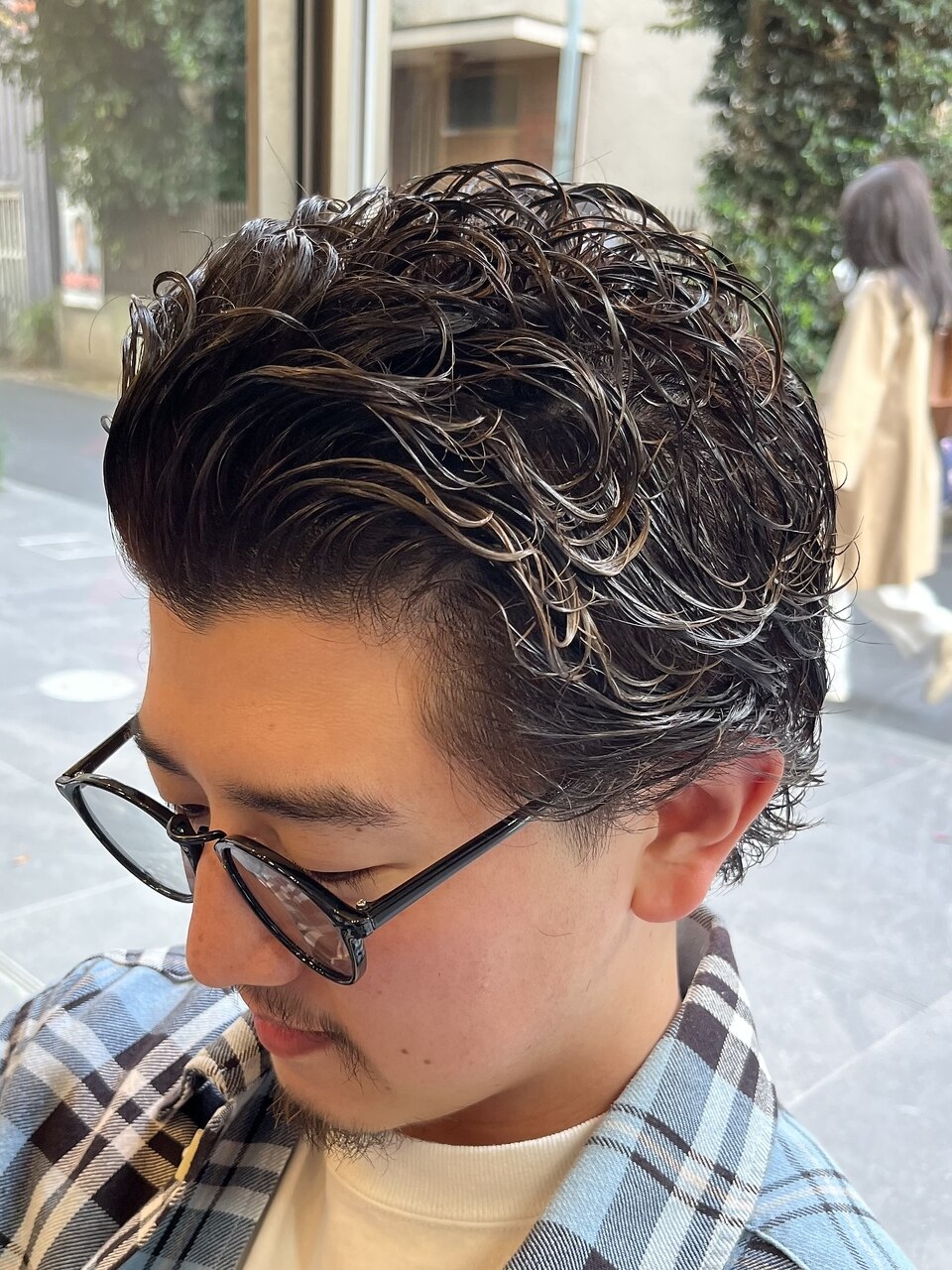 ジェントルマンパーマスタイル：L230221697｜ランス(Reims)のヘア