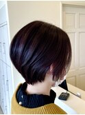【aries富谷店】前下がりショートボブ