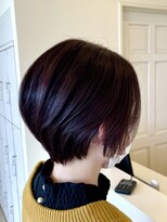 ヘアメイク アリエス 富谷店(HAIR MAKE aries) 【aries富谷店】前下がりショートボブ