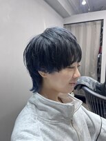 エトラ 渋谷店(etora) ネイビーブルー ボブルフ