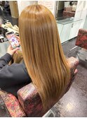 酸性ストレート・ちょっとした広がりを抑える髪質改善に