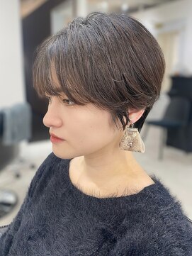 クレム 博多駅店(ChLem) ハンサムショート　前髪ありショート　大人ショート