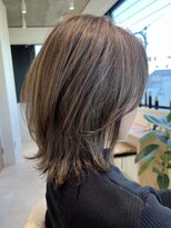 コンティロミー(CONTI ROMMY.)&nbsp;【ミディアムレイヤー】髪質改善くすみベージュ◎20代～50代