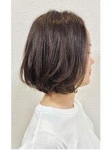 アンバー(Amber) デジタルパーマミニウルフホワイトグレージュ/札幌/南区/川沿3