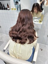 スーズ(sooze) コテ巻き風パーマ＿ロング