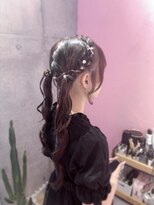 レイドバック(LAID BACK)&nbsp;リボンツインテール