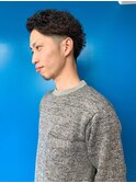オールバックリッジパーマ[三軒茶屋/池尻大橋]