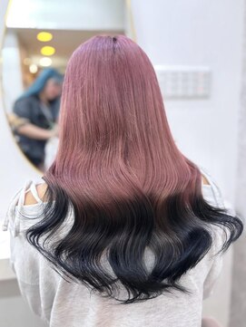 ラビス(Lovis) ミディアム/暗めカラー/デザインカラー/フェイスフレーミング