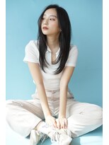 ルフュージュ バイ プロデュース 相模大野店(Refuge by Produce)&nbsp;暗髪/レイヤーカット/長めバング