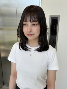 ソピ 名古屋名駅(sopi by invitation) ミディアムレイヤー/レイヤーカット