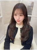 レイヤーカット/前髪カット/韓国サロン/くびれ巻き/名古屋/栄