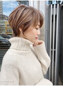 予約殺到!大人美人ショートボブ 前下がり 津賀雅也