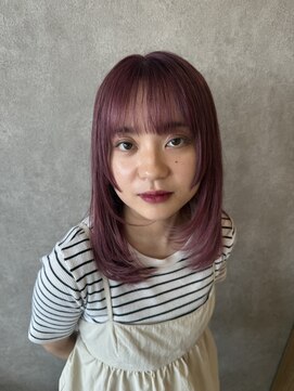 エルバイシオン(aile by sion) 深みのあるピンクラベンダー