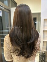 ヘアアンドメイク シークネクスト(HAIR&MAKE SeeK NEXT) 透明感オリーブカラー×ロングレイヤー
