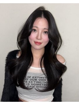 アム 表参道(am) 巻ける縮毛矯正/黒髪