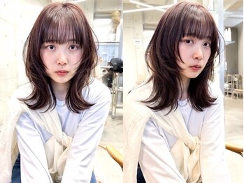 ユイマァル 倉敷店(YUIMARL)の写真/【岡山/倉敷/前髪割れ解消】フェアリーレイヤー/顔周りカット/似合わせ前髪/ハッシュカット/くびれヘア