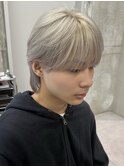 ヘーゼルグレージュオリーブベージュミルクティーグレージュヘア