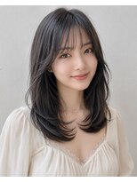ヘアーズ ラスタ(Hair's RASTA)&nbsp;大人可愛い顔まわりレイヤーミディ