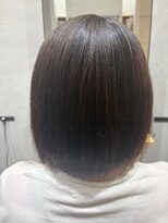 高難易度縮毛矯正&nbsp;ドライヤーと手で乾かすだけの内巻き縮毛矯正/名古屋.栄縮毛矯正