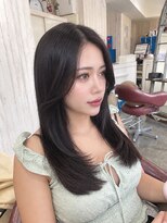 ヘアリゾートエーアイ 浅草店(hair resort Ai)&nbsp;韓国風くびれレイヤー×顔まわりレイヤー【浅草】