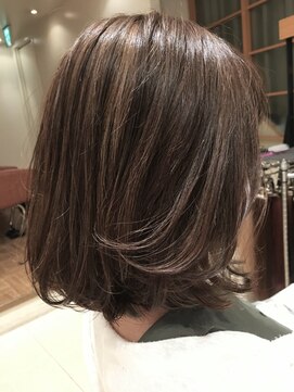 リゼル ユア 渋谷(RISEL YUA) パールオリージュ×シルキーホワイト×ハイライト