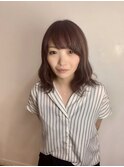 20代30代40代◎小顔 無造作カールくびれセミディ 我孫子