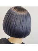 【高田馬場 BAKLA 】ブルーアッシュボブ