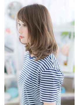ミック ヘアアンドビューティー 大山店(miq  Hair&Beauty) ラフカールミディでヘルシーな色っぽさa