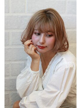 ヘアリゾートエーアイ 北千住店(hair resort Ai) 20代30代40代50代 色っぽふんわりショートの重軽ウェーブヘア♪